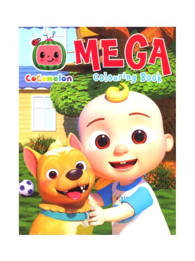 Learning is Fun Cocomelon Mega Coloring Book | edamama